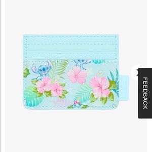 Loungefly Disney Lilo and Stitch Tropical Friends Cardholder NWT